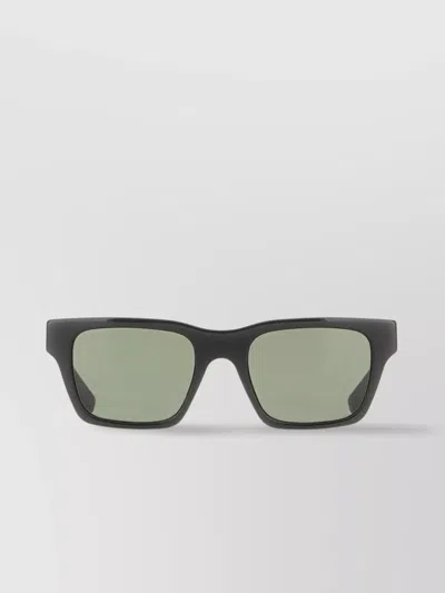 Gucci Acetate Sunglasses Frame Rectangular In Black