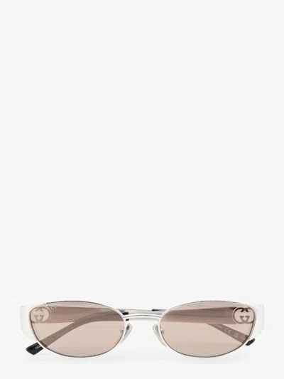 Gucci Acetate Sunglasses In Silver