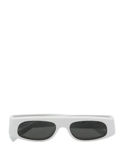 Gucci Acetate Sunglasses In White