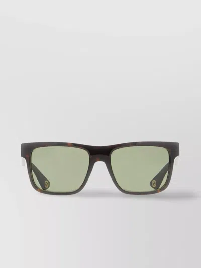 Gucci Acetate Sunglasses With Printed Tortoiseshell Frame