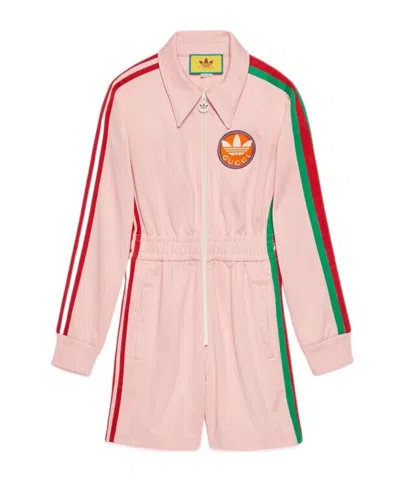 Gucci Adidas X  Co-branded Jumpsuit In Pink