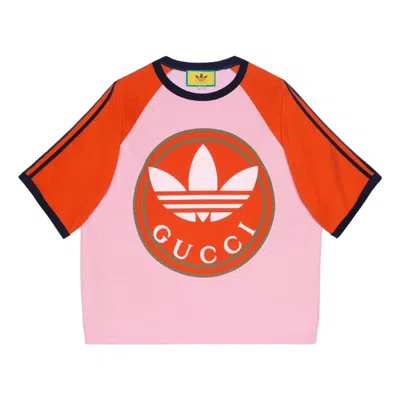Gucci Adidas X  Cotton T-shirt 'pink'