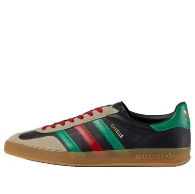 Gucci Adidas X  Gazelle 'black Green Red' In Multi