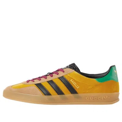 Gucci Adidas X  Gazelle 'yellow' In Orange
