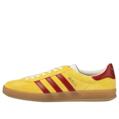 Gucci Adidas X  Gazelle 'yellow Velvet'