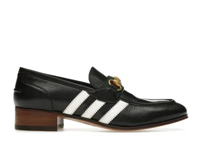Pre-owned Gucci Adidas X  Loafer (women's) Sneakers In Black