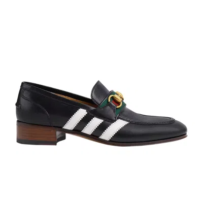 Pre-owned Gucci Adidas X  Wmns Loafer 'black Leather'