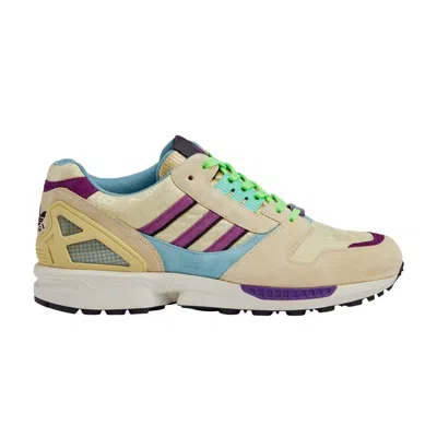 Pre-owned Gucci Adidas X  Zx 8000 'beige Gg Monogram' In Tan
