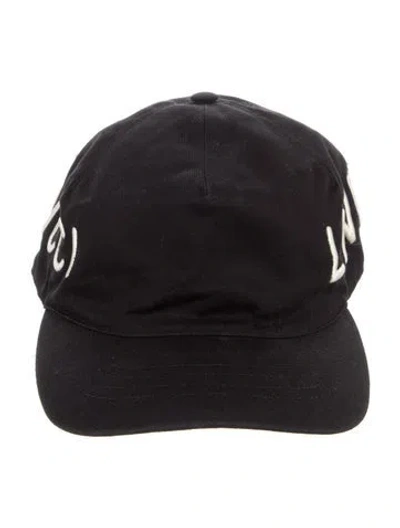 Pre-owned Gucci Adjustable Baseball Cap In Black