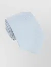 Gucci Adjustable Patterned Silk Tie With Smooth Texture In Blue