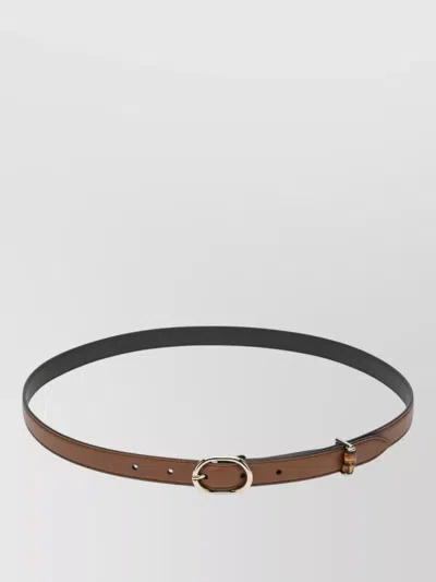 Gucci Adjustable Reversible Belt Smooth Finish Design