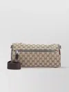 Gucci Adjustable Strap Messenger Bag With Front Pocket