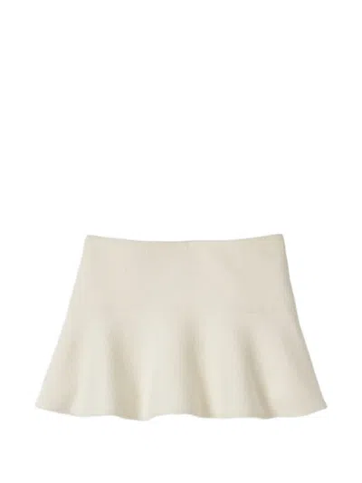 Gucci A-line Mini Skirt In Neutral