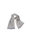 Gucci All-over Gg-logo Print Scarf In Gray