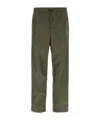 Gucci Patterned Nylon Trousers Back Pockets In Green