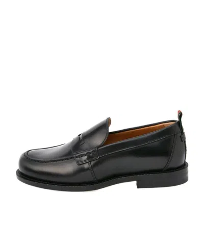 Gucci Almond Head Business Casual Shoes In Black