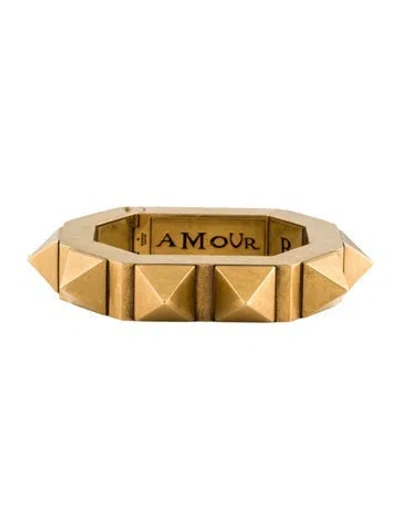 Pre-owned Gucci Amour Réveillé Bangle Bracelet, 7.5" In Multi