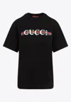 Gucci New 70s Cotton T-shirt In Black