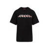 Gucci New 70s Cotton T-shirt In Black