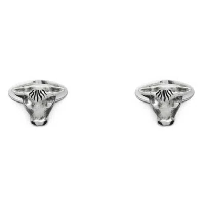 Gucci Anger Forest Men's Sterling Silver Cufflink Ybe52407400100u