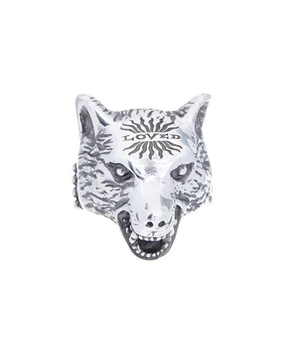 Gucci Angry Forest Silver Ring In Metallic