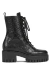 Gucci Ankle Boot With Gg In Black