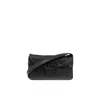Gucci Small Aphrodite Small Leather Shoulder Bag In Black