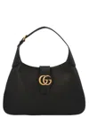 Gucci Aphrodite Shoulder Bags Black In Black