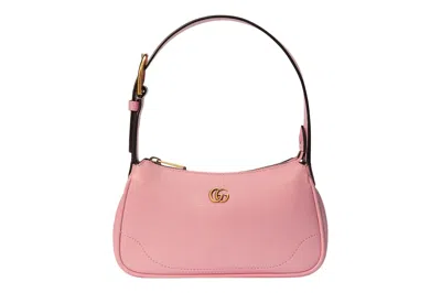 Pre-owned Gucci Aphrodite Shoulder Bag With Double G Light Pink