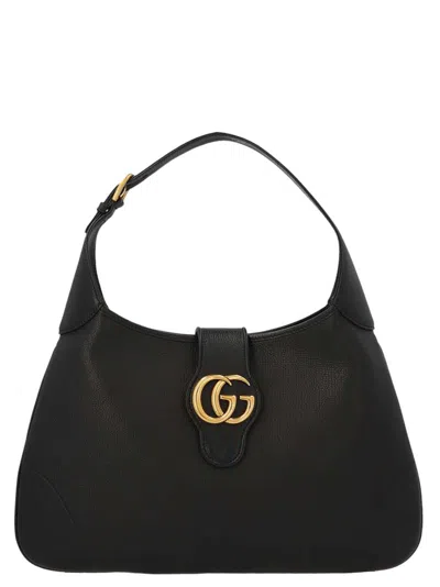 Gucci Aphrodite Shoulder Bags Black