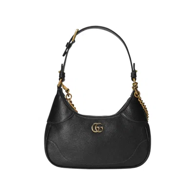 Pre-owned Gucci Aphrodite Small Shoulder Bag 'black'