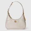 Gucci Aphrodite Small Shoulder Bag In White