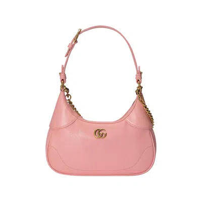 Pre-owned Gucci Aphrodite Small Shoulder Bag 'wild Rose' In Pink