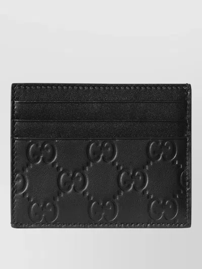 Gucci Arabella Card Case Compact Design In Black