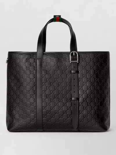 Gucci Arabella Tote Bag Top Handles Strap In Black