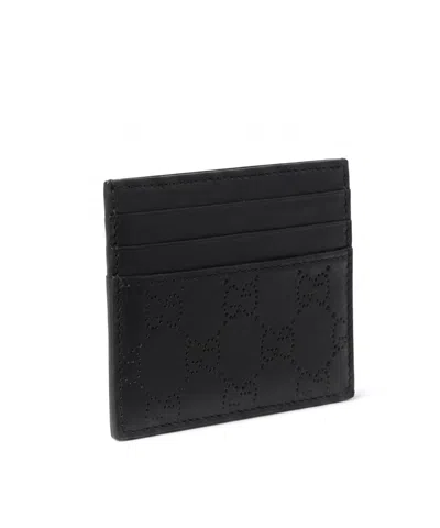 Gucci Aria Card Case In Black