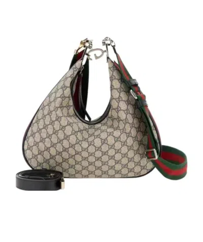 Gucci Attache Shoulder Bag In Nude