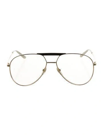 Pre-owned Gucci Aviator Eyeglasses In Multicolor