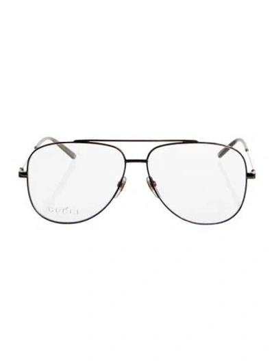 Pre-owned Gucci Aviator Eyeglasses W/ Tags In Gold