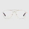 Gucci Aviator Frame Sunglasses