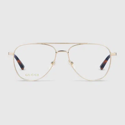 Gucci Aviator Frame Sunglasses