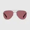 Gucci Aviator Frame Sunglasses