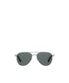 Gucci Aviator Frame Sunglasses In Gray