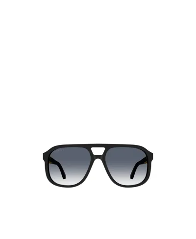 Gucci Aviator Frame Sunglasses In Gray