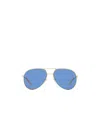 Gucci Aviator-frame Tinted Lenses Sunglasses In Blue