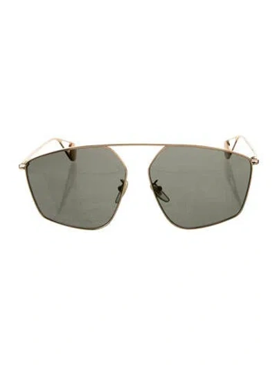 Pre-owned Gucci Aviator Mirrored Sunglasses W/ Tags