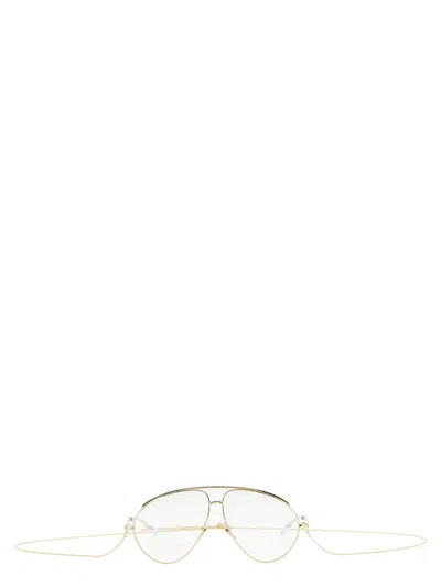 Gucci Gu322440bm Gold Aviator Sunglasses