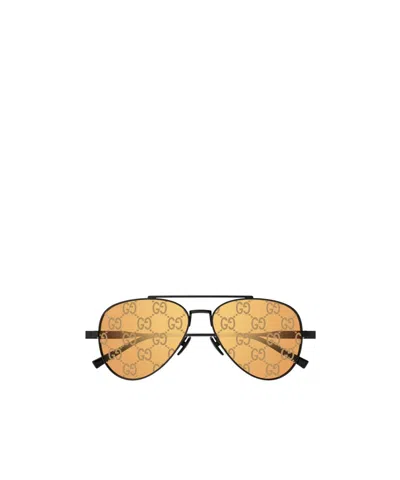 Gucci Aviator Sunglasses In Multicolor