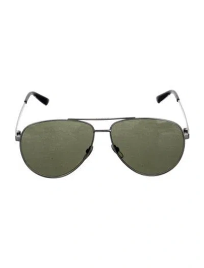 Pre-owned Gucci Aviator Tinted Sunglasses In Multi
