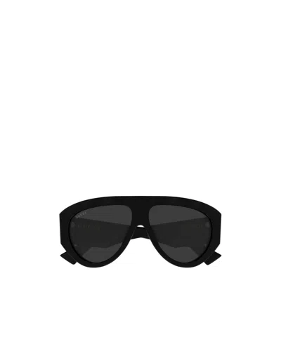 Gucci Aviator-style Sunglasses In Black